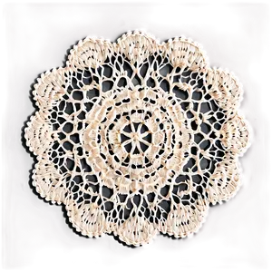 Knitted Doily Texture PNG Ges PNG