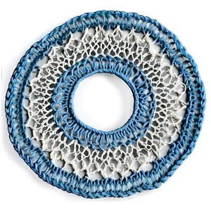 Knitted Doily Texture PNG Llp81
