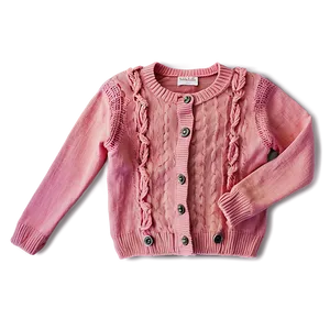 Knitted Pink Sweater Png 06292024 PNG image