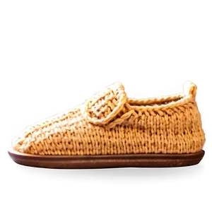 Knitted Slippers PNG 06202024