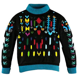 Knitted Sweatshirt PNG 06132024