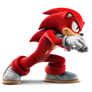 Knuckles In Running Pose PNG 66 PNG