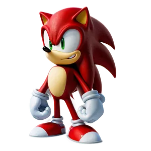 Knuckles Sonic Characters PNG 92