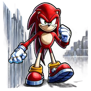 Knuckles The Powerhouse PNG Jnd82 PNG