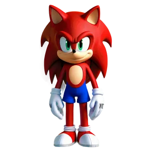 Knuckles With Sonic And Amy PNG Wqe PNG