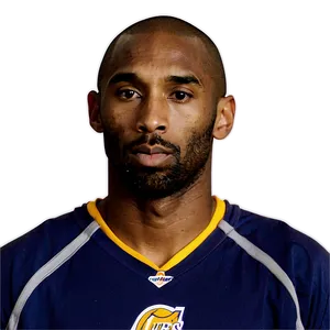 Kobe Bryant Serious Face Png Shs88 PNG image