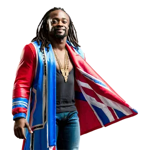 Kofi Kingston Signature Entrance Png Psg PNG image