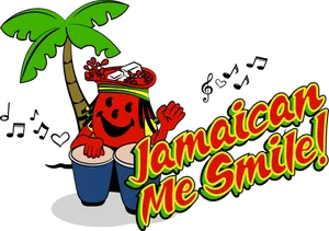 Kool Aid Man Jamaican Theme PNG image