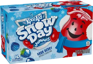 Kool Aid Snow Day Jammers Brrr Berry Flavor PNG image
