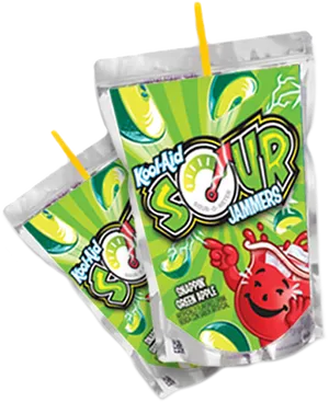 Kool Aid Sour Jammers Packaging PNG image