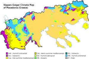 Koppen Geiger_ Climate_ Classification_ Map_ Macedonia_ Greece PNG image