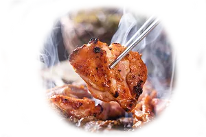 Korean B B Q Pork Belly Chopsticks PNG