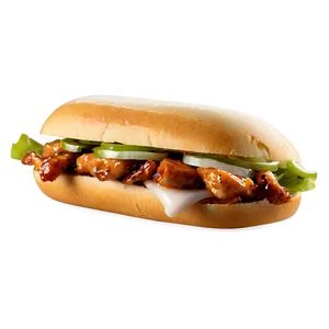 Korean Bbq Chicken Sandwich PNG 06132024