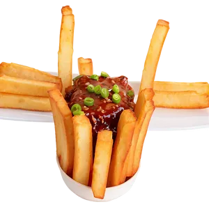 Korean Bbq Fries PNG Ynn75