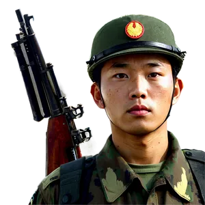 Korean People's Army Soldier PNG Edx PNG