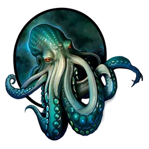 Kraken Tattoo Design Png Har PNG image