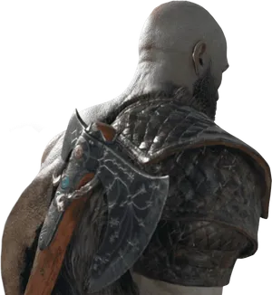 Kratos Shoulder Armor Godof War PNG image