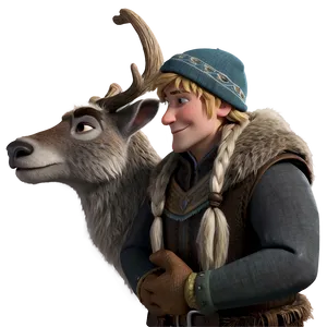 Kristoff And Sven Best Friends PNG Wib