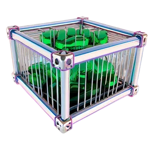 Kryptonite Cage PNG 06242024