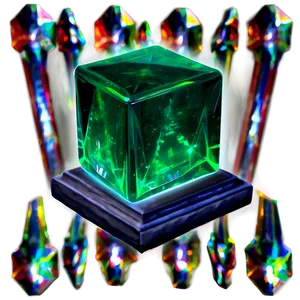 Kryptonite Crystal Png 8 PNG image