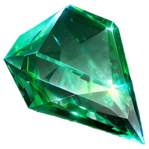 Kryptonite Crystal Shard PNG 06242024