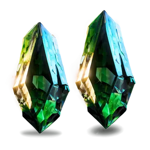 Kryptonite Crystal Shard PNG 22 PNG