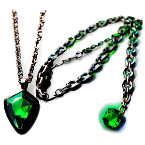 Kryptonite Necklace Pendant Png Kkw PNG image