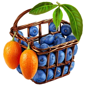 Kumquat Basket Png Lia PNG image