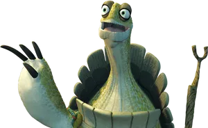 Kung Fu Panda Master Oogway Character Portrait PNG image