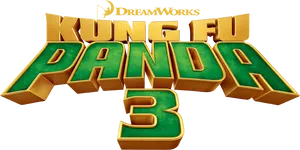 Kung Fu Panda3 Logo PNG image