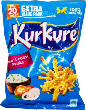 Kurkure Sour Cream Maska Pack PNG image