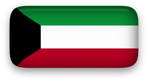 Kuwait National Flag Icon PNG image
