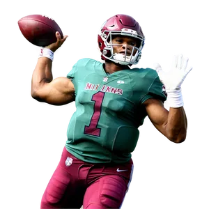 Kyler Murray Dynamic Action Shot PNG 06252024