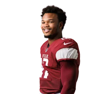 Kyler Murray Interview Smile PNG 06252024