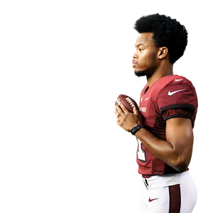 Kyler Murray Pre-game Concentration Png 63 PNG image