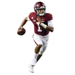 Kyler Murray Running With Ball PNG 06252024
