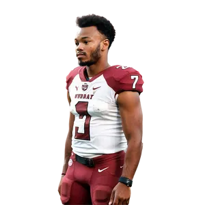 Kyler Murray Sideline Focus Png Qia PNG image