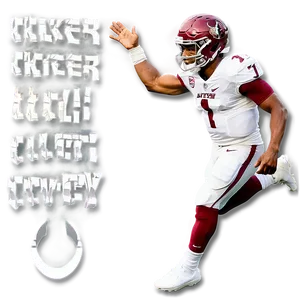 Kyler Murray Touchdown Celebration Png 19 PNG image