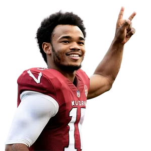 Kyler Murray Victory Pose PNG Yux