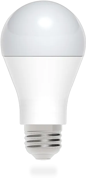 L E D Light Bulb Idea Concept PNG
