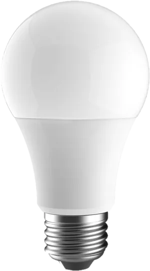 L E D Light Bulb Single Isolated PNG image