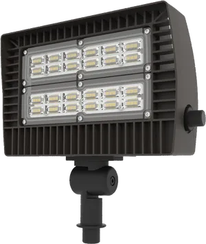 L E D Stadium Floodlight Black PNG