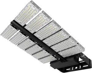 L E D Stadium Lighting Array PNG