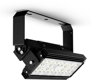 L E D Stadium Lighting Fixture PNG
