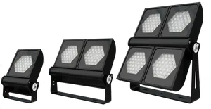 L E D Stadium Lights Array PNG