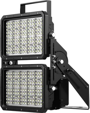 L E D Stadium Lights Array PNG