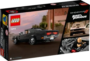 L E G O Fast Furious Dodge Charger Set76912 PNG image