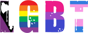 L G B T Pride Letters PNG
