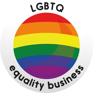 L G B T Q Equality Business Badge PNG image