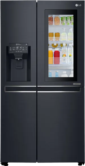 L G Insta View Doorin Door Refrigerator PNG image